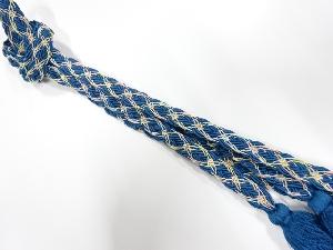 正絹　夏手組帯締め